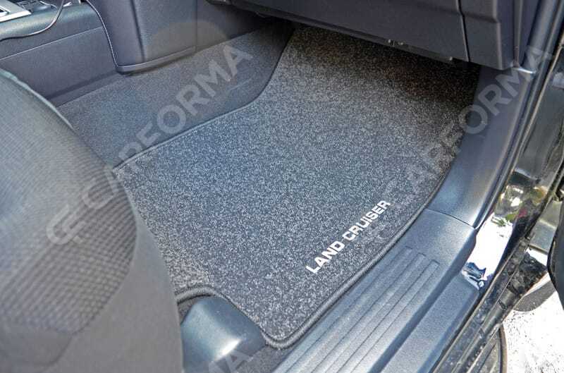 Ворсовые коврики на Toyota Land Cruiser Prado 150 2009&nbsp;-&nbsp;2023 в Чебоксарах