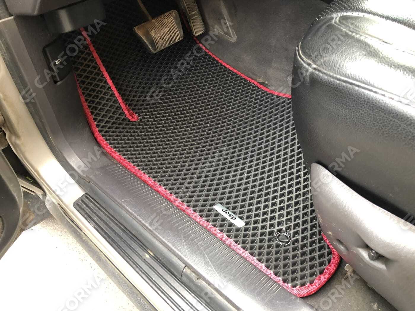 Ворсовые коврики на Jeep Grand Cherokee (WJ) 1999&nbsp;-&nbsp;2004 в Чебоксарах