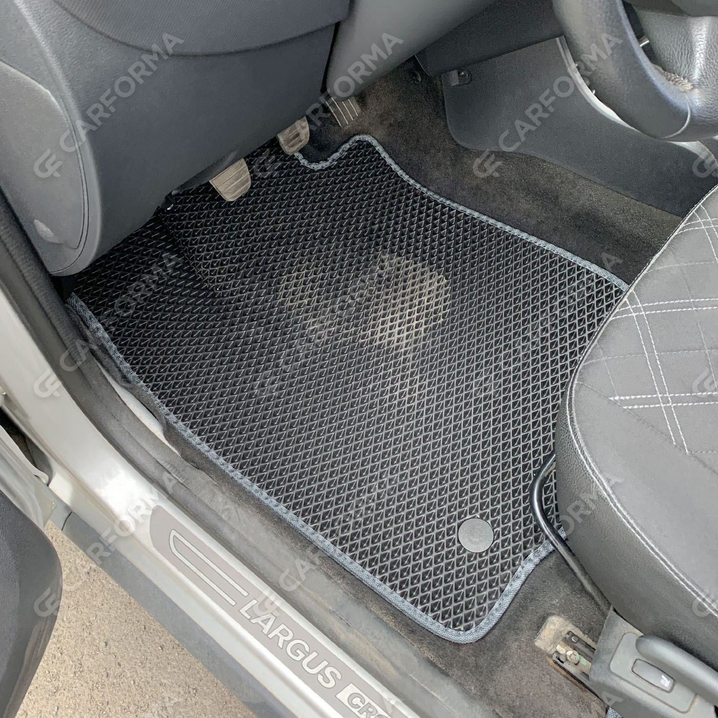 Ворсовые коврики на Lada (ВАЗ) Largus 2012&nbsp;-&nbsp;2026 в Чебоксарах
