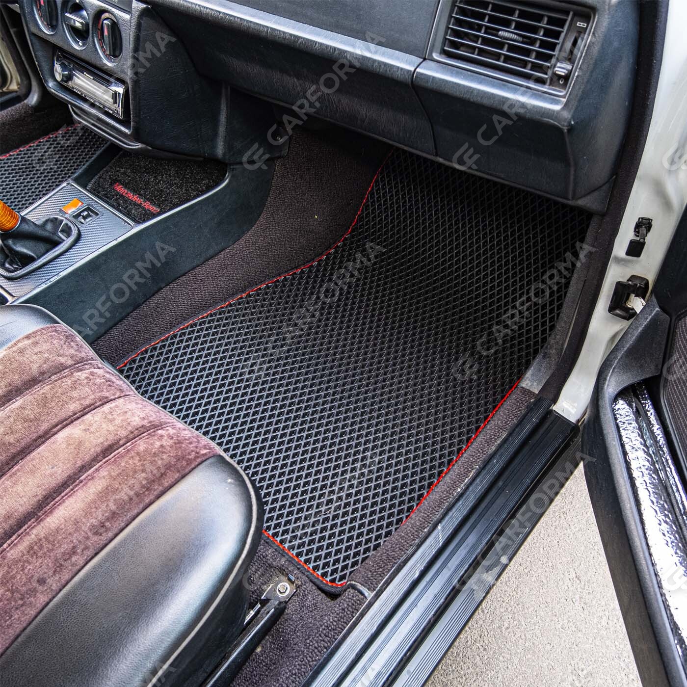 Ворсовые коврики на Mercedes 190 (W201) 1982&nbsp;-&nbsp;1993 в Чебоксарах
