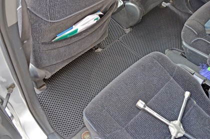 Ворсовые коврики на Honda Odyssey II 1998&nbsp;-&nbsp;2004 в Чебоксарах