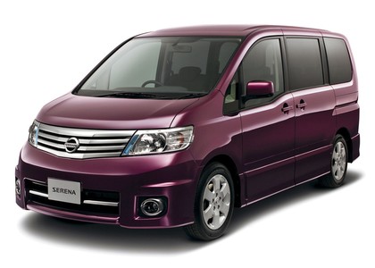 Ворсовые коврики на Nissan Serena (C25) 2005&nbsp;-&nbsp;2010 в Чебоксарах