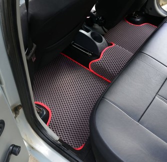 Ворсовые коврики на Renault Logan I 2004 - 2016 в Чебоксарах Ворсовые коврики на Renault Logan I 2004 - 2016 в Чебоксарах