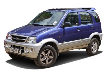 Ворсовые коврики на Daihatsu Terios I 1997&nbsp;-&nbsp;2006 в Чебоксарах