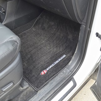 Ворсовые коврики на Hyundai Palisade 2018 - 2026 в Чебоксарах Ворсовые коврики на Hyundai Palisade 2018 - 2026 в Чебоксарах