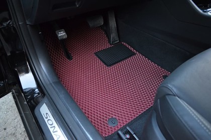 Ворсовые коврики на Hyundai Sonata 7 (LF) 2014&nbsp;-&nbsp;2019 в Чебоксарах