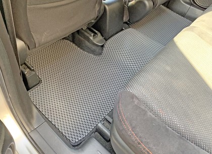 Ворсовые коврики на Honda Stream II 2006 - 2014 в Чебоксарах Ворсовые коврики на Honda Stream II 2006 - 2014 в Чебоксарах