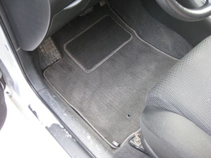 Ворсовые коврики на Toyota Corolla (E12) 2000 - 2007 в Чебоксарах Ворсовые коврики на Toyota Corolla (E12) 2000 - 2007 в Чебоксарах