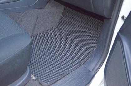 Ворсовые коврики на Toyota Hilux VII 2008 - 2015 в Чебоксарах Ворсовые коврики на Toyota Hilux VII 2008 - 2015 в Чебоксарах