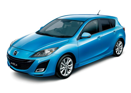 Ворсовые коврики на Mazda Axela II 2009&nbsp;-&nbsp;2013 в Чебоксарах
