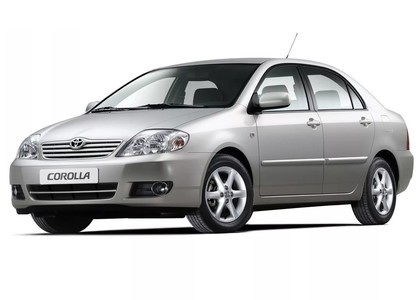 Ворсовые коврики на Toyota Corolla (E12) 2000 - 2007 в Чебоксарах Ворсовые коврики на Toyota Corolla (E12) 2000 - 2007 в Чебоксарах