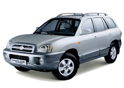 Ворсовые коврики на Hyundai Santa Fe I Ворсовые коврики на Hyundai Santa Fe I