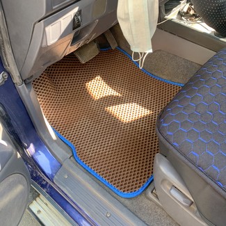 Коврики на Toyota Land Cruiser Prado 95 1996 - 2002 в Чебоксарах Коврики на Toyota Land Cruiser Prado 95 1996 - 2002 в Чебоксарах