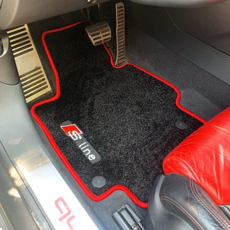 Ворсовые коврики на Audi TT (8J) 2006 - 2014 в Чебоксарах Ворсовые коврики на Audi TT (8J) 2006 - 2014 в Чебоксарах