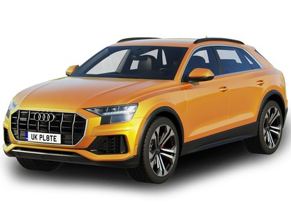 Ворсовые коврики на Audi Q8 2018&nbsp;-&nbsp;2026 в Чебоксарах