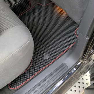 Ворсовые коврики на Volkswagen Touareg I 2002 - 2010 в Чебоксарах Ворсовые коврики на Volkswagen Touareg I 2002 - 2010 в Чебоксарах