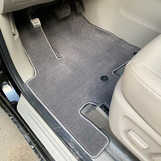 Ворсовые коврики на KIA Carnival III 7 мест 2014 - 2021 в Чебоксарах Ворсовые коврики на KIA Carnival III 7 мест 2014 - 2021 в Чебоксарах