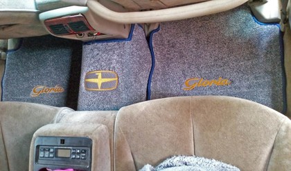 Ворсовые коврики на Nissan Gloria (Y34) 1999 - 2004 в Чебоксарах Ворсовые коврики на Nissan Gloria (Y34) 1999 - 2004 в Чебоксарах