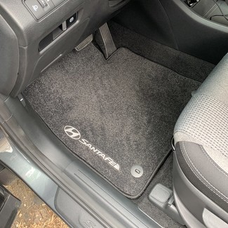 Ворсовые коврики на Hyundai Santa Fe IV 2018&nbsp;-&nbsp;2021 в Чебоксарах