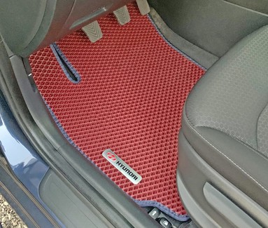 Ворсовые коврики на Hyundai Elantra 6 (AD) 2015&nbsp;-&nbsp;2020 в Чебоксарах