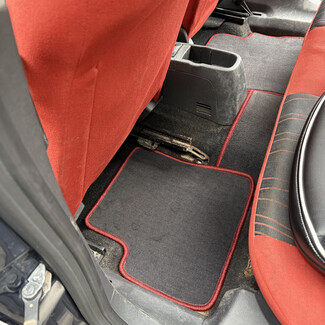 Ворсовые коврики на Opel Corsa D 2006 - 2014 в Чебоксарах Ворсовые коврики на Opel Corsa D 2006 - 2014 в Чебоксарах