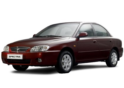 Ворсовые коврики на KIA Spectra 2000&nbsp;-&nbsp;2011 в Чебоксарах