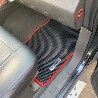 Ворсовые коврики на Nissan Navara III 2004 - 2015 в Чебоксарах Ворсовые коврики на Nissan Navara III 2004 - 2015 в Чебоксарах