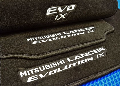 Ворсовые коврики на Mitsubishi Lancer Evolution IX 2005&nbsp;-&nbsp;2007 в Чебоксарах