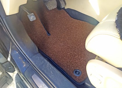 Ворсовые коврики на Toyota Highlander III 2013 - 2020 в Чебоксарах Ворсовые коврики на Toyota Highlander III 2013 - 2020 в Чебоксарах