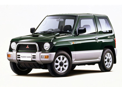 Ворсовые коврики на Mitsubishi Pajero Mini I 1994 - 1998 в Чебоксарах Ворсовые коврики на Mitsubishi Pajero Mini I 1994 - 1998 в Чебоксарах