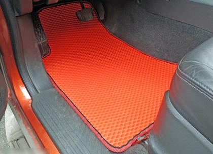 Ворсовые коврики на Isuzu D-max II 2011 - 2021 в Чебоксарах Ворсовые коврики на Isuzu D-max II 2011 - 2021 в Чебоксарах