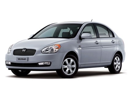 Ворсовые коврики на Hyundai Verna 2005 - 2010 в Чебоксарах Ворсовые коврики на Hyundai Verna 2005 - 2010 в Чебоксарах