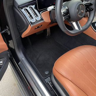 Ворсовые коврики на Mercedes S (W223, V223) 2020&nbsp;-&nbsp;2026 в Чебоксарах