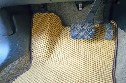 Ворсовые коврики на Audi A6 (C6) 2004 - 2011 в Чебоксарах Ворсовые коврики на Audi A6 (C6) 2004 - 2011 в Чебоксарах