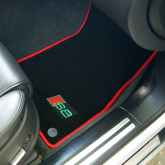 Ворсовые коврики на Audi S8 (D3) 2006 - 2011 в Чебоксарах Ворсовые коврики на Audi S8 (D3) 2006 - 2011 в Чебоксарах