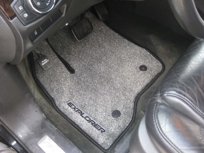 Ворсовые коврики на Ford Explorer V 2010 - 2019 в Чебоксарах Ворсовые коврики на Ford Explorer V 2010 - 2019 в Чебоксарах