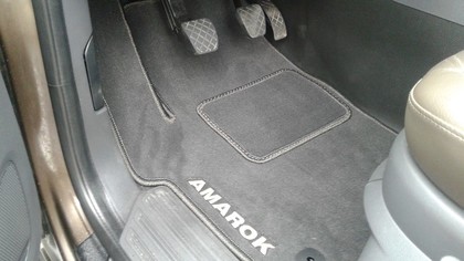 Ворсовые коврики на Volkswagen Amarok 2011 - 2026 в Чебоксарах Ворсовые коврики на Volkswagen Amarok 2011 - 2026 в Чебоксарах