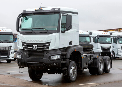 Ворсовые коврики на КамАЗ К5 узкая кабина 6595 2024&nbsp;-&nbsp;2026 в Чебоксарах