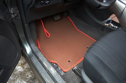 Ворсовые коврики на Toyota Auris I 2006 - 2012 в Чебоксарах Ворсовые коврики на Toyota Auris I 2006 - 2012 в Чебоксарах