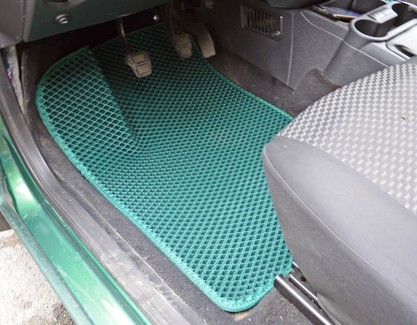 Ворсовые коврики на Lada (ВАЗ) Kalina 2004 - 2018 в Чебоксарах Ворсовые коврики на Lada (ВАЗ) Kalina 2004 - 2018 в Чебоксарах