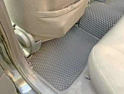 Ворсовые коврики на Toyota Corolla (E12) 2000 - 2007 в Чебоксарах Ворсовые коврики на Toyota Corolla (E12) 2000 - 2007 в Чебоксарах