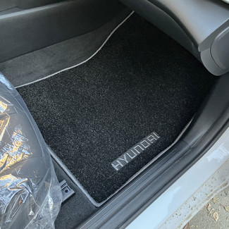 Ворсовые коврики на Hyundai Elantra 7 (CN7) 2020&nbsp;-&nbsp;2026 в Чебоксарах