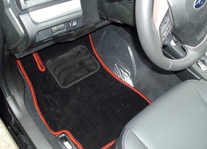 Ворсовые коврики на Subaru Forester III 2007 - 2013 в Чебоксарах Ворсовые коврики на Subaru Forester III 2007 - 2013 в Чебоксарах