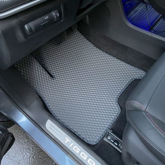 Ворсовые коврики на Chery Tiggo 7 PRO MAX 2022 - 2026 в Чебоксарах Ворсовые коврики на Chery Tiggo 7 PRO MAX 2022 - 2026 в Чебоксарах
