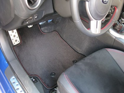 Ворсовые коврики на Subaru BRZ 2012&nbsp;-&nbsp;2020 в Чебоксарах