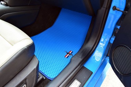 Ворсовые коврики на Ford Mustang VI 2013&nbsp;-&nbsp;2023 в Чебоксарах