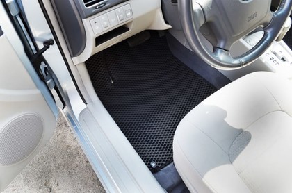 Ворсовые коврики на KIA Cerato I 2004&nbsp;-&nbsp;2008 в Чебоксарах