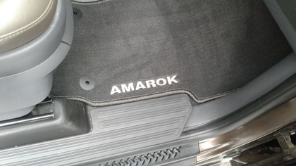 Ворсовые коврики на Volkswagen Amarok 2011 - 2026 в Чебоксарах Ворсовые коврики на Volkswagen Amarok 2011 - 2026 в Чебоксарах