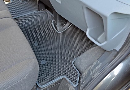 Ворсовые коврики на Ford Transit 7 2013 - 2026 в Чебоксарах Ворсовые коврики на Ford Transit 7 2013 - 2026 в Чебоксарах