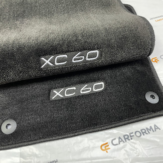 Ворсовые коврики на Volvo XC60 I 2008 - 2017 в Чебоксарах Ворсовые коврики на Volvo XC60 I 2008 - 2017 в Чебоксарах